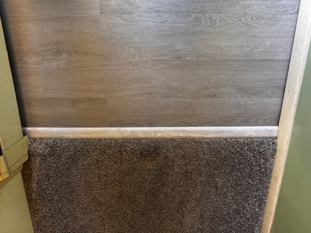 Final repaired floor